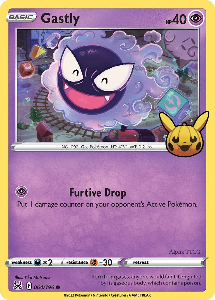 Gastly 064/196 - Common - Trick or Trade 2023