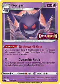 Gengar Lost Origin SWSH241 (SELLADO)-Kantocards