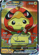 Pikachu Ho-Oh (Carta custom no original)-Kantocards