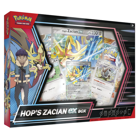 Hop's Zacian ex Box