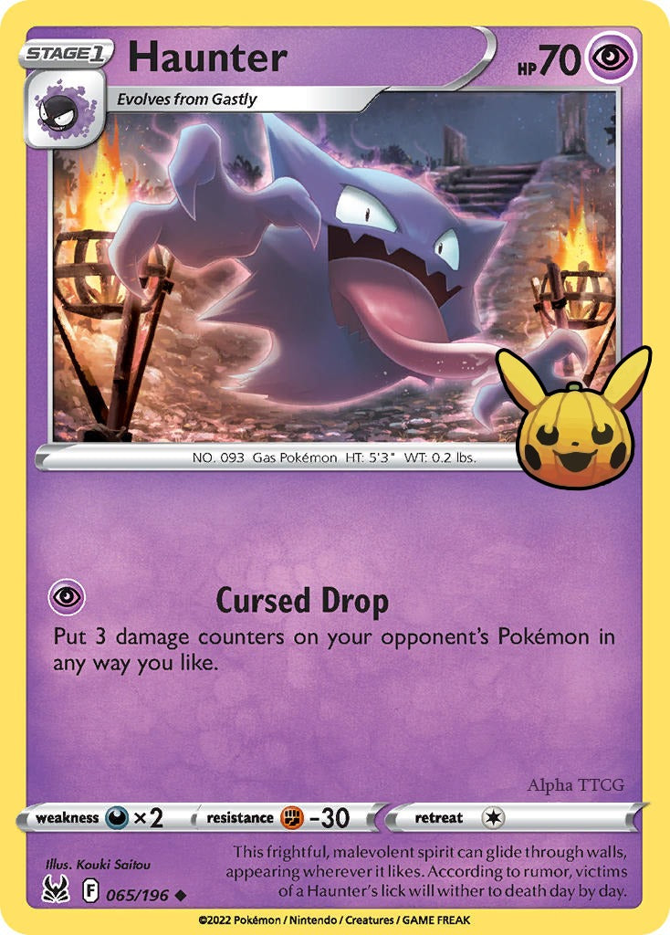 Haunter 065/196 - Uncommon - Trick or Trade 2023