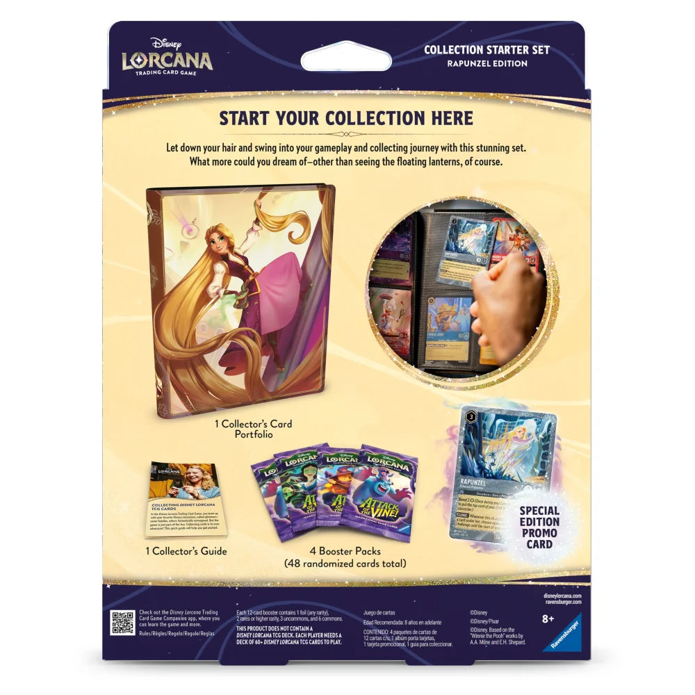 Lorcana: Set 13 Attack of the Vine - Rapunzel Edition Collection Starter