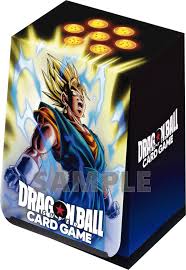 DBS TCG Fusion World Card Case and Card Sleeve set 02 - Vegito