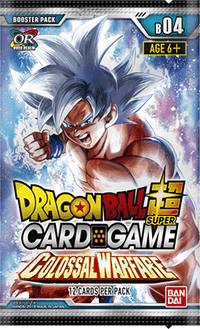 Booster Dragon Ball Super Colossal Warfare-Kantocards