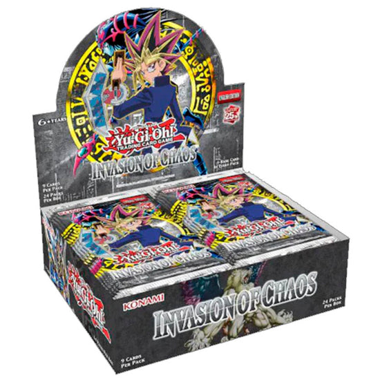 Yu-Gi-Oh! TCG Invasion of Chaos (Booster Display) 24 Sobres - INGLÉS
