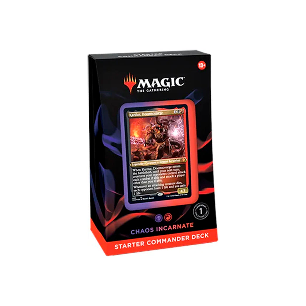 Starter Commander Deck - Chaos Incarnate-Kantocards
