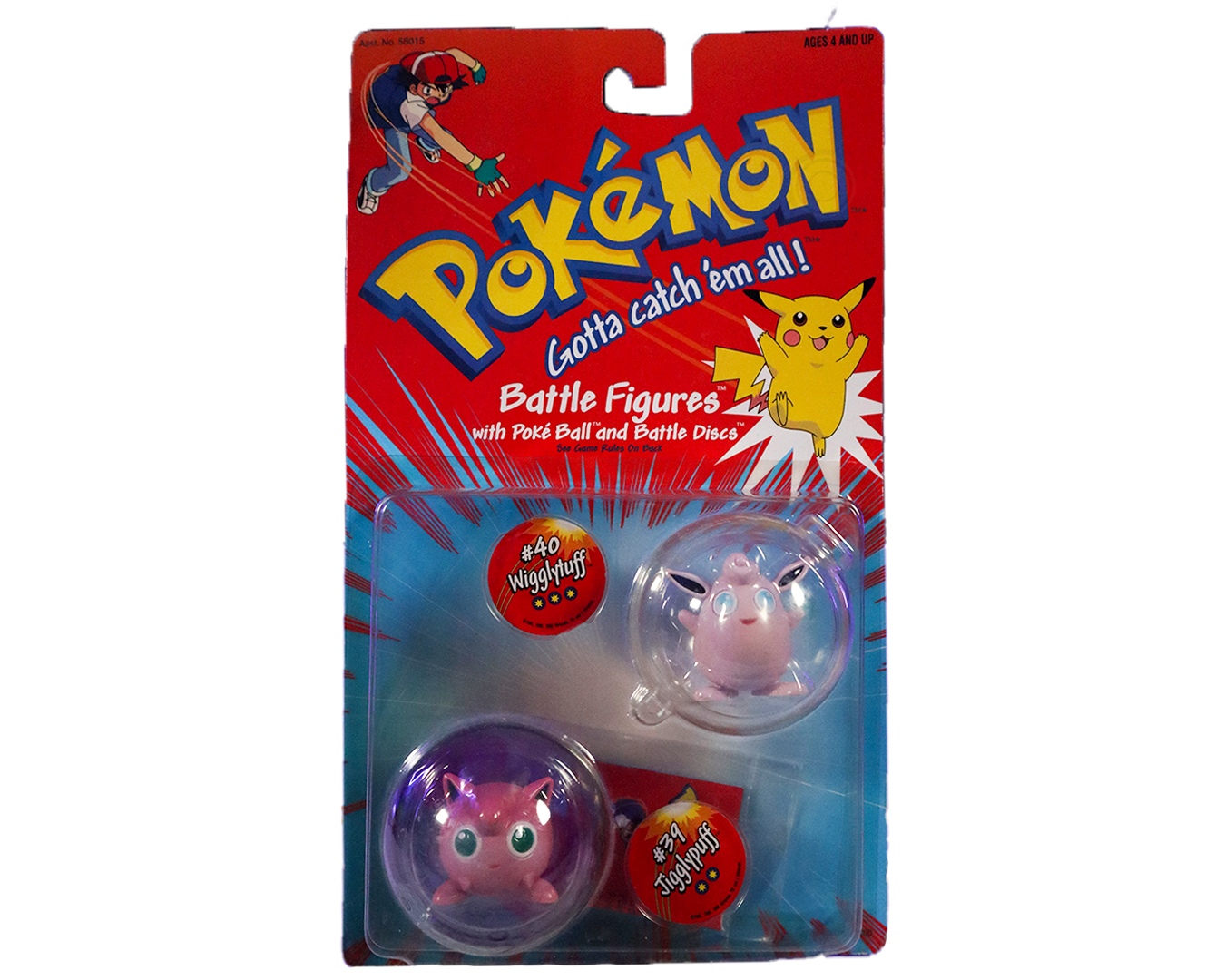 Battle Figures Pokémon Wigglytuff & Jigglypuff