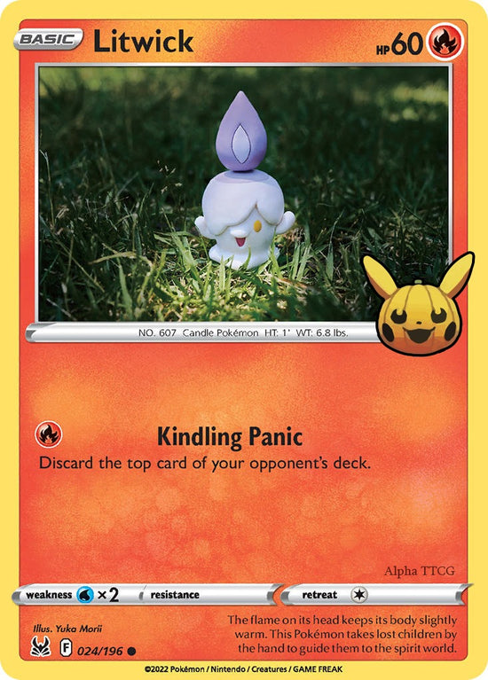 Litwick 024/196 - Common - Trick or Trade 2023
