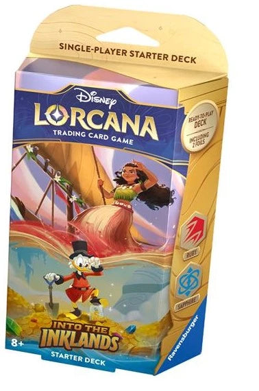 Deck Disney Lorcana Into The Inklands (Ruby & Sapphire)