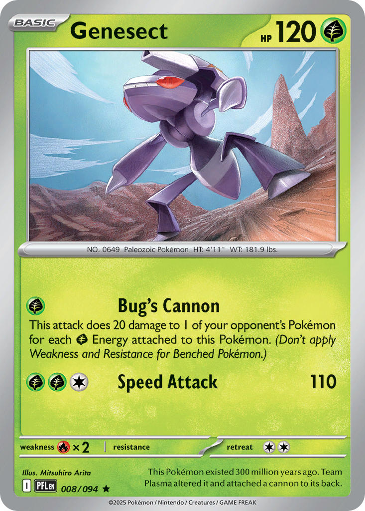 Genesect 008/094 - Rare
