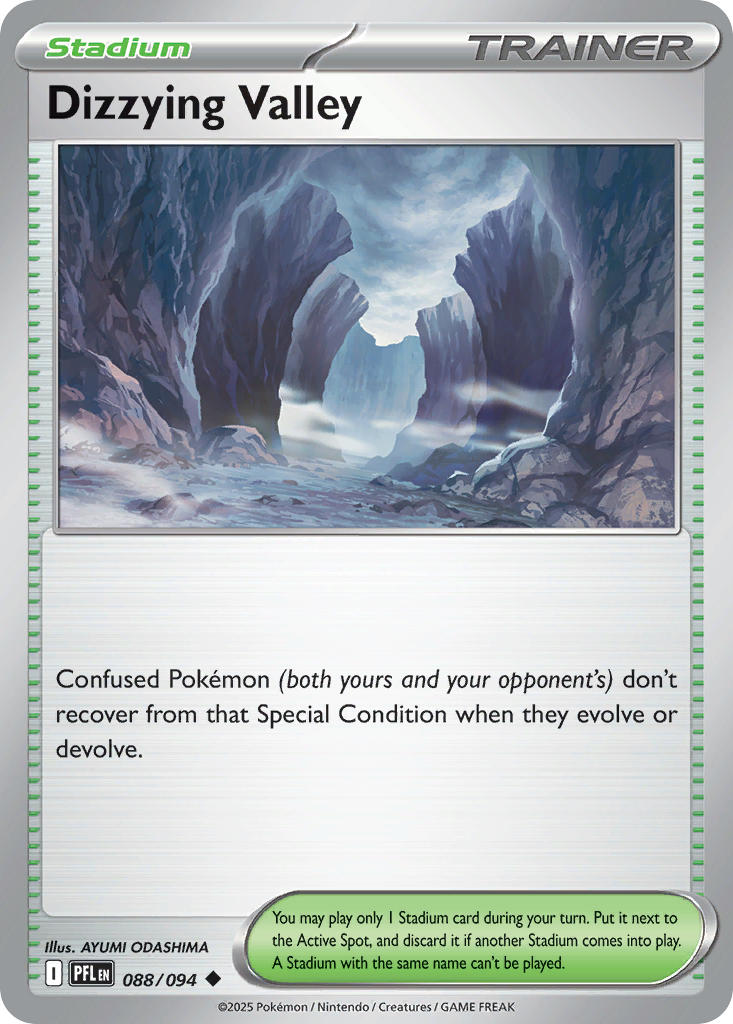Dizzying Valley 088/094 - Uncommon - Reverse Holo