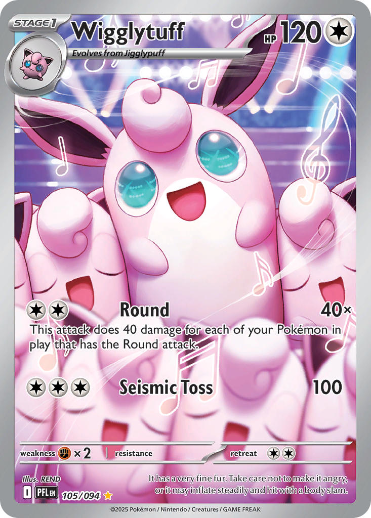 Wigglytuff 105/094 - Illustration Rare