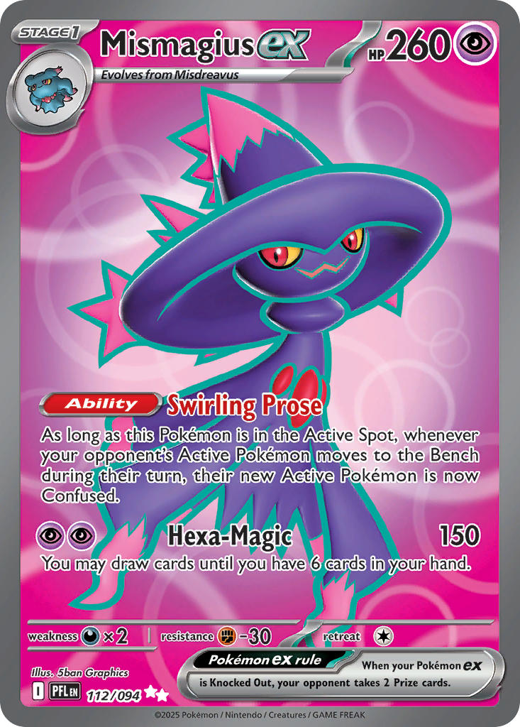 Mismagius ex 112/094 - Ultra Rare
