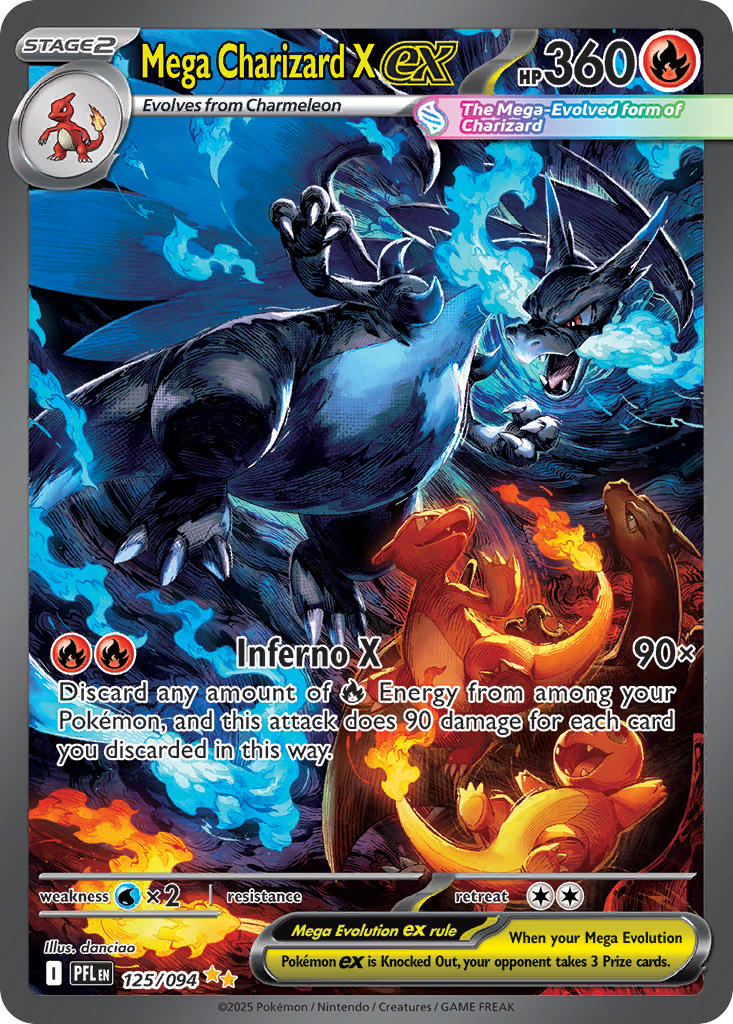 Mega Charizard X ex 125/094 - Special Illustration Rare