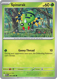Spinarak  001/088 - Common