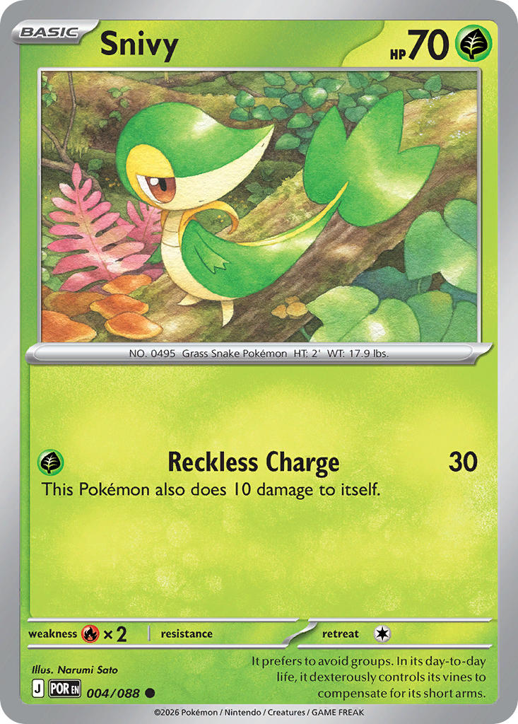 Snivy  004/088 - Common