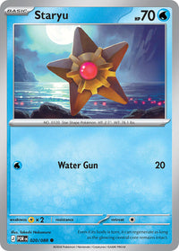 Staryu  020/088 - Common