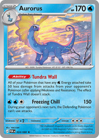 Aurorus 024/088 - Rare - Holo