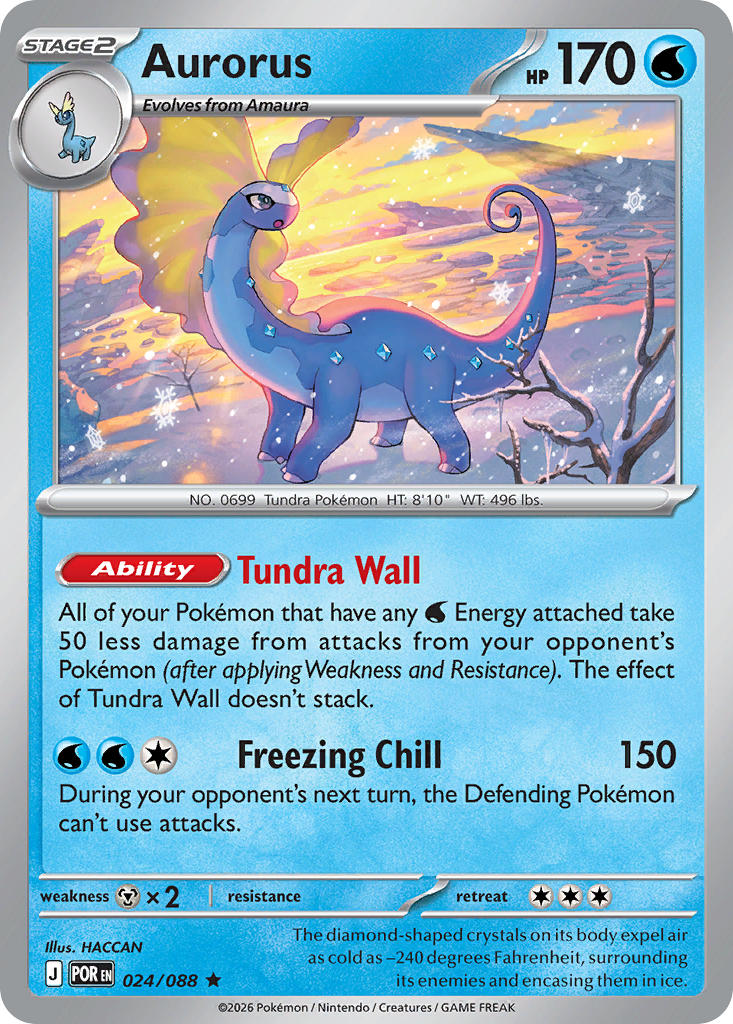 Aurorus 024/088 - Rare - Holo