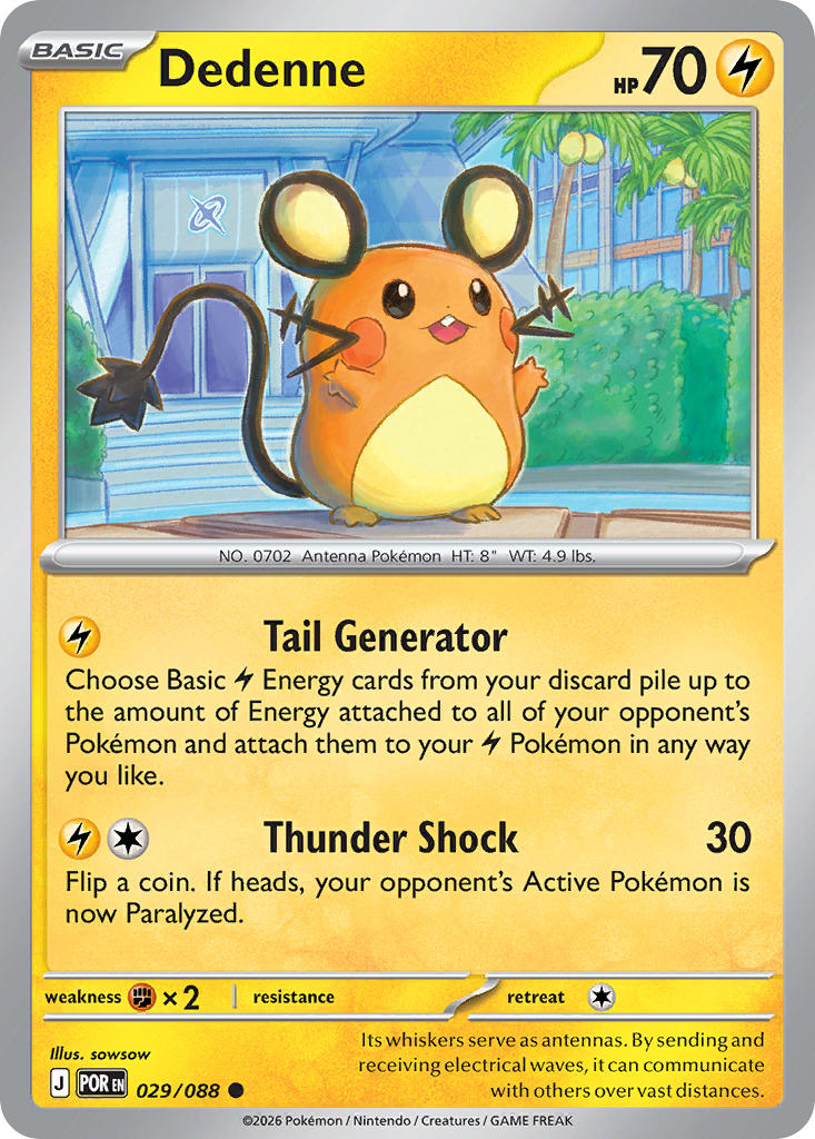 Dedenne 029/088 - Common