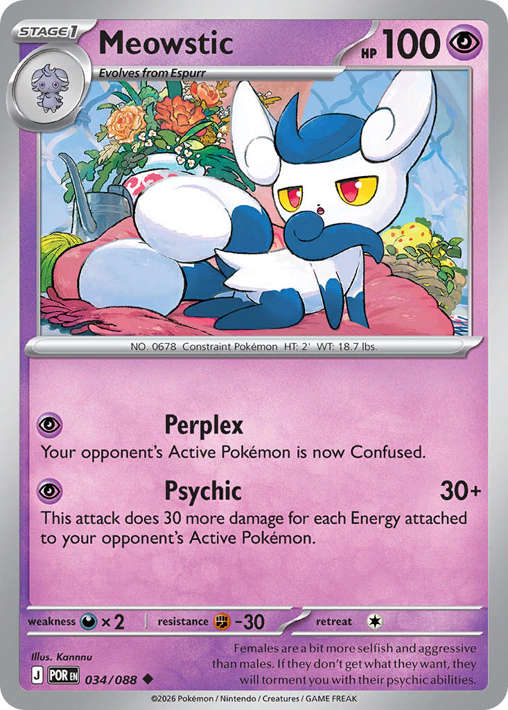 Meowstic  034/088 - Uncommon