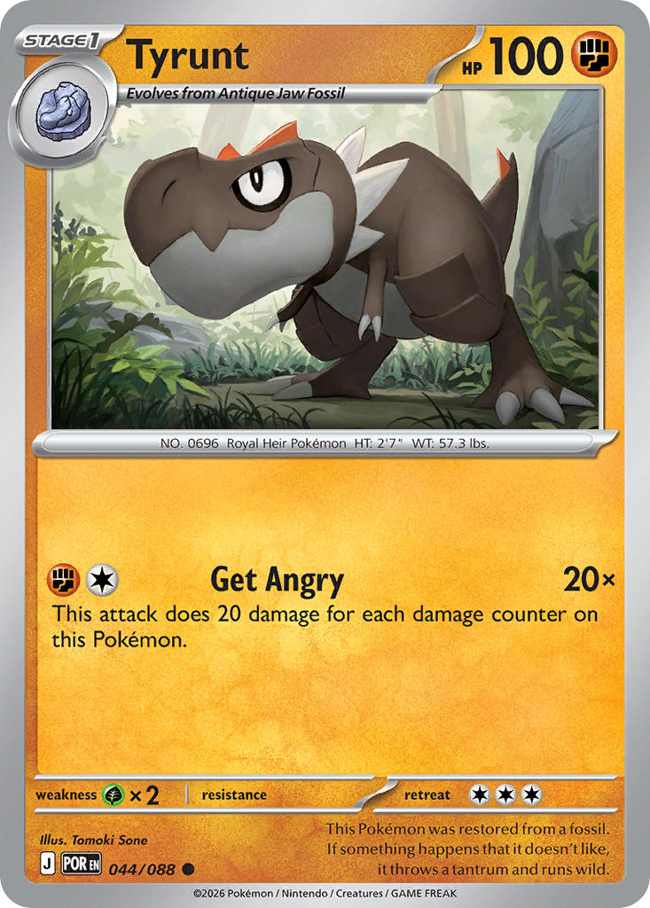 Tyrunt  044/088 - Common