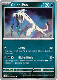 Chien-Pao  054/088 - Rare - Holo