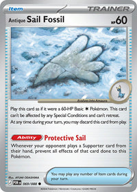 Antique Sail Fossil  069/088 - Common