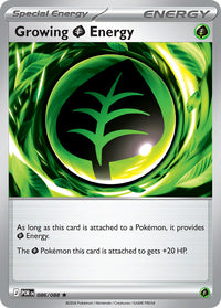 Growing Grass Energy  086/088 - Rare - Holo