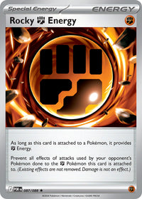 Rocky Fighting Energy  087/088 - Rare - Holo