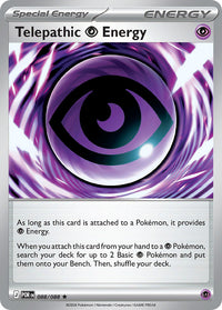 Telepathic Psychic Energy  088/088 - Rare - Holo