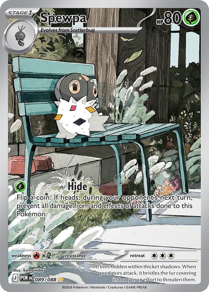 Spewpa 089/088 - Illustration Rare