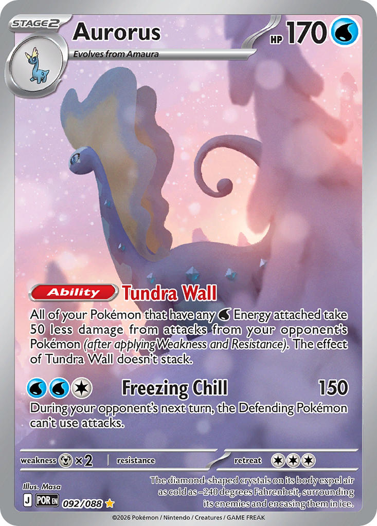 Aurorus 092/088 - Illustration Rare