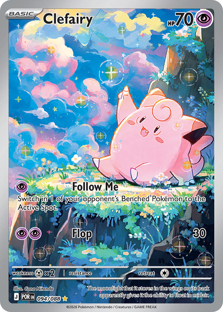Clefairy 094/088 - Illustration Rare