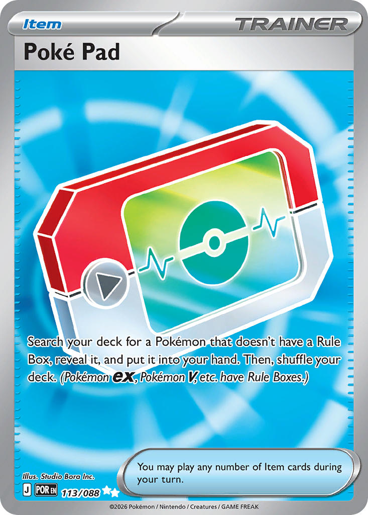 Poke Pad 113/088 - Ultra Rare