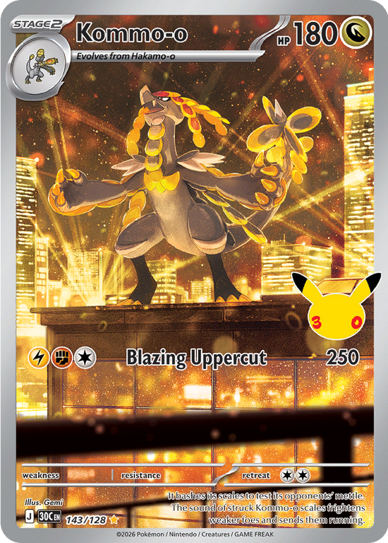 Kommo-o 143/128 - Illustration Rare