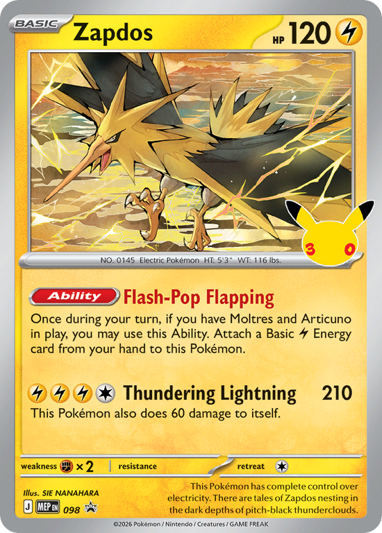 Zapdos MEP 098