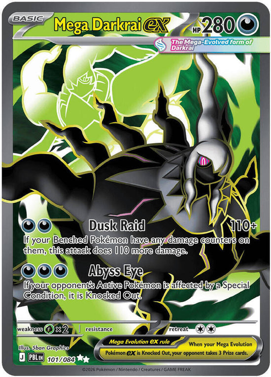Mega Darkrai ex - 101/084 (Español)