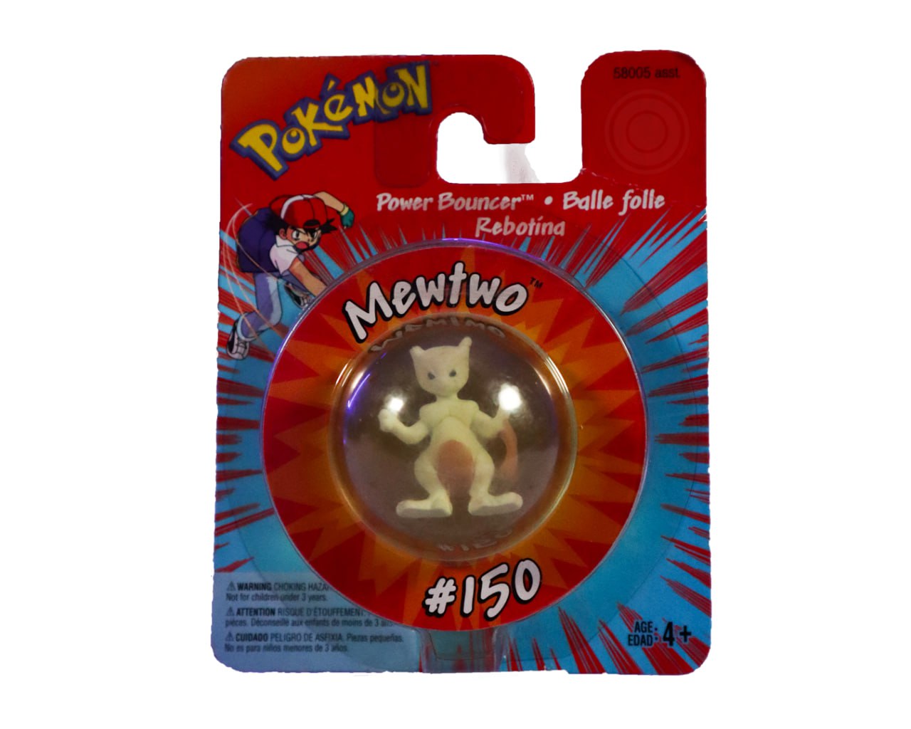 Power Bouncer Rebotina Mewtwo-Kantocards
