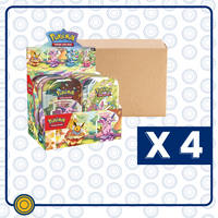 Prismatic Evolutions - Case de Mini Tins Display (ESPAÑOL)-Kantocards