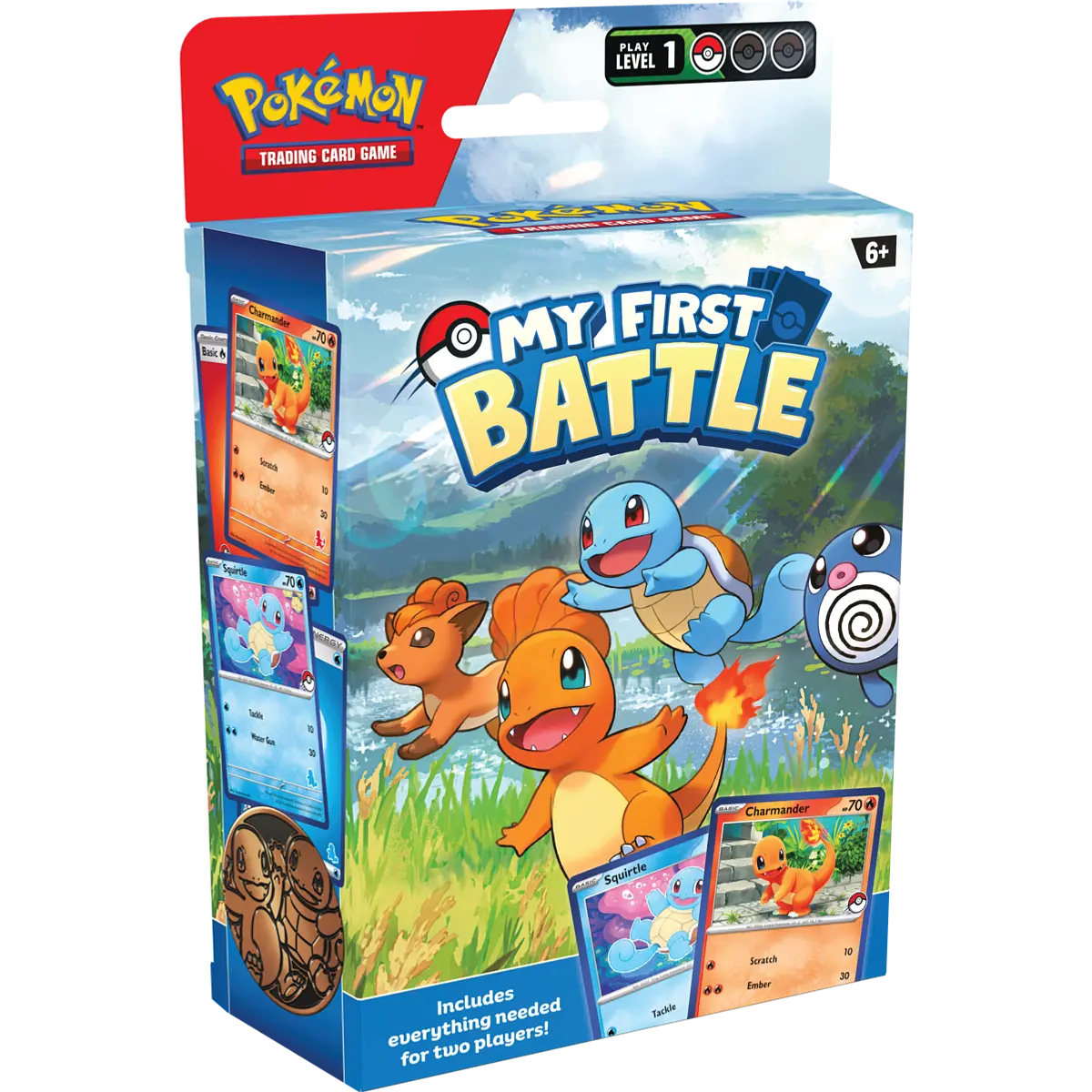 My First Battle Deck - Charmander & Squirtle - Español-Kantocards