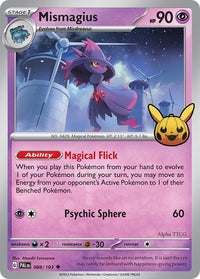 Mismagius 088/193 - Uncommon - Trick or Trade 2023-Kantocards