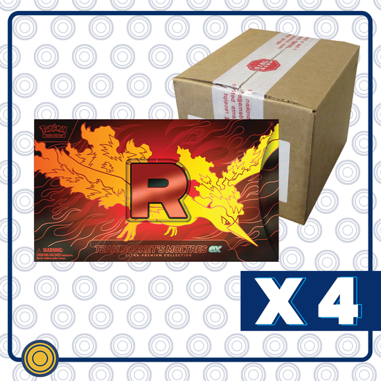Team Rocket's Moltres ex Ultra-Premium Collection (Case)