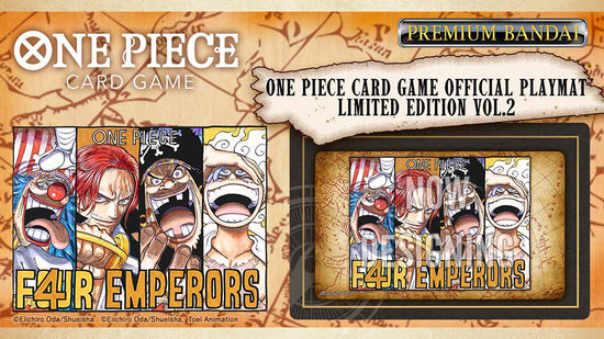 PREMIUM BANDAI - One Piece Card Game Official Playmat Limited Edition Vol.2