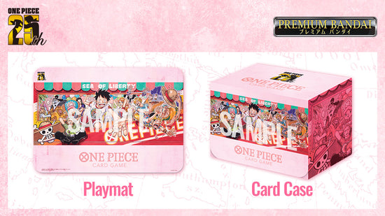 OP CG: Playmat & Card Case (25th Anniversary)