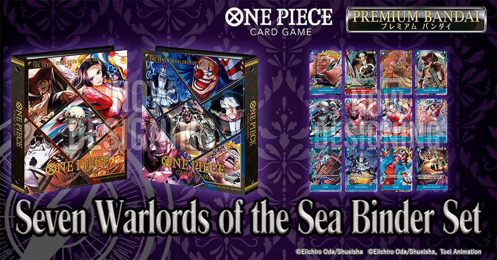 OP Card Game: Seven Warlords of the Sea Binder Set