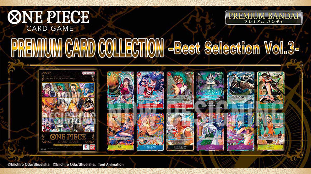 PREMIUM BANDAI - Premium Card Collection - Best Selection Vol.3 - One Piece Card Game