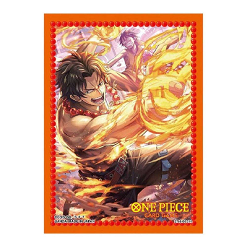 One Piece TCG Official Sleeves 10 - Portgas.D.Ace