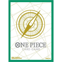 One Piece TCG Official Sleves 5 - Green & Gold-Kantocards