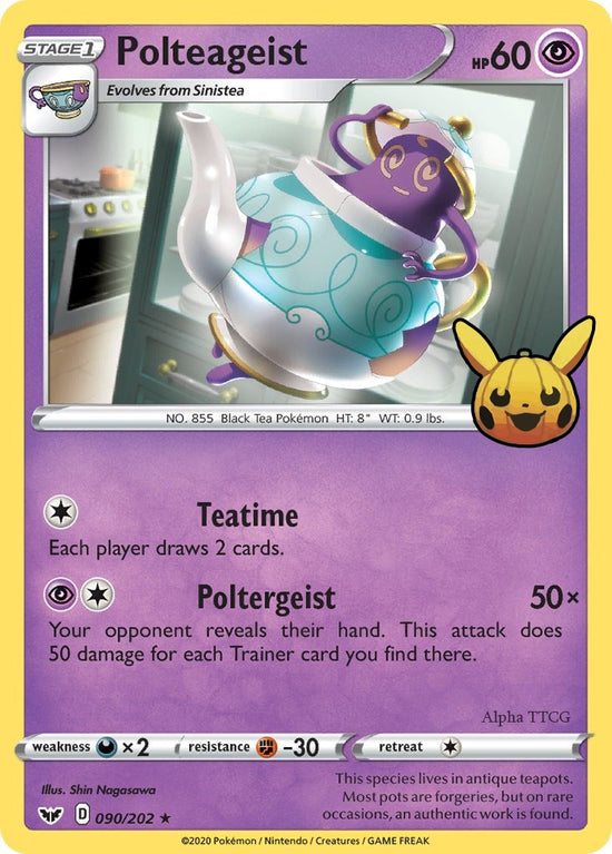 Polteageist 090/202 - Rare - Trick or Trade 2023